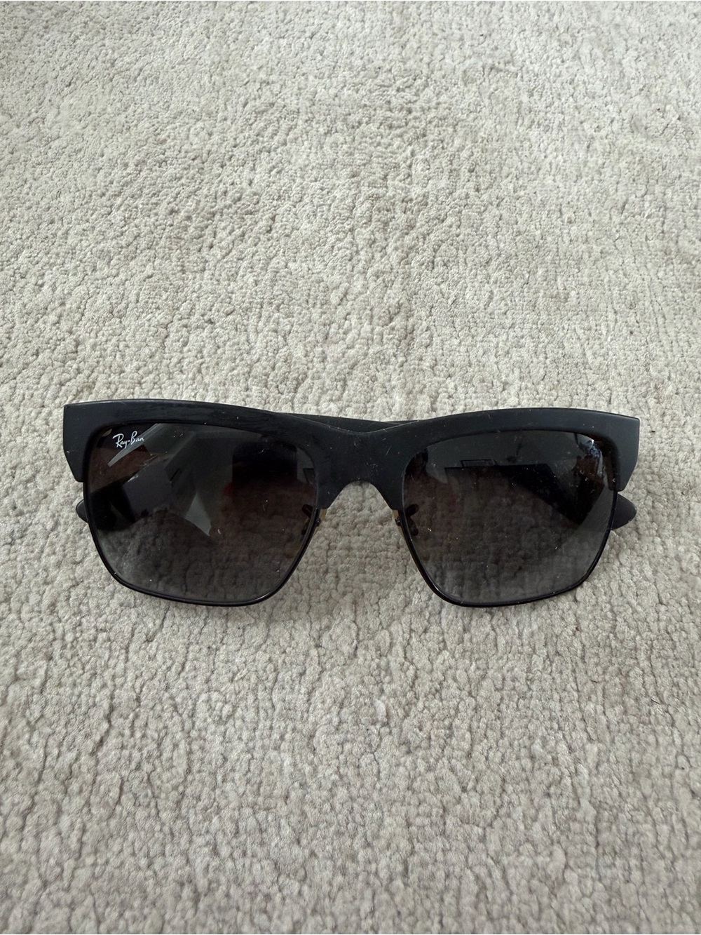 Ray-Ban Black Gradient Cat-Eye Sunglasses